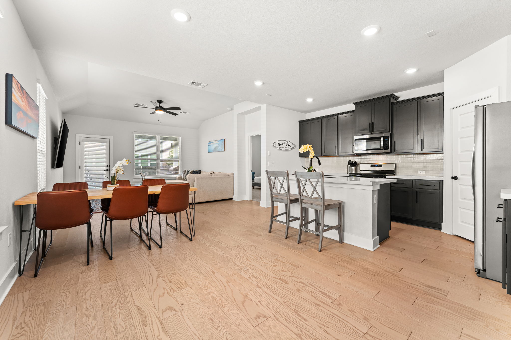 8512 McKamy Drive Austin, TX 78744 - Photo 5 of 28 Step inside to a bright and open layout filled with natural light.