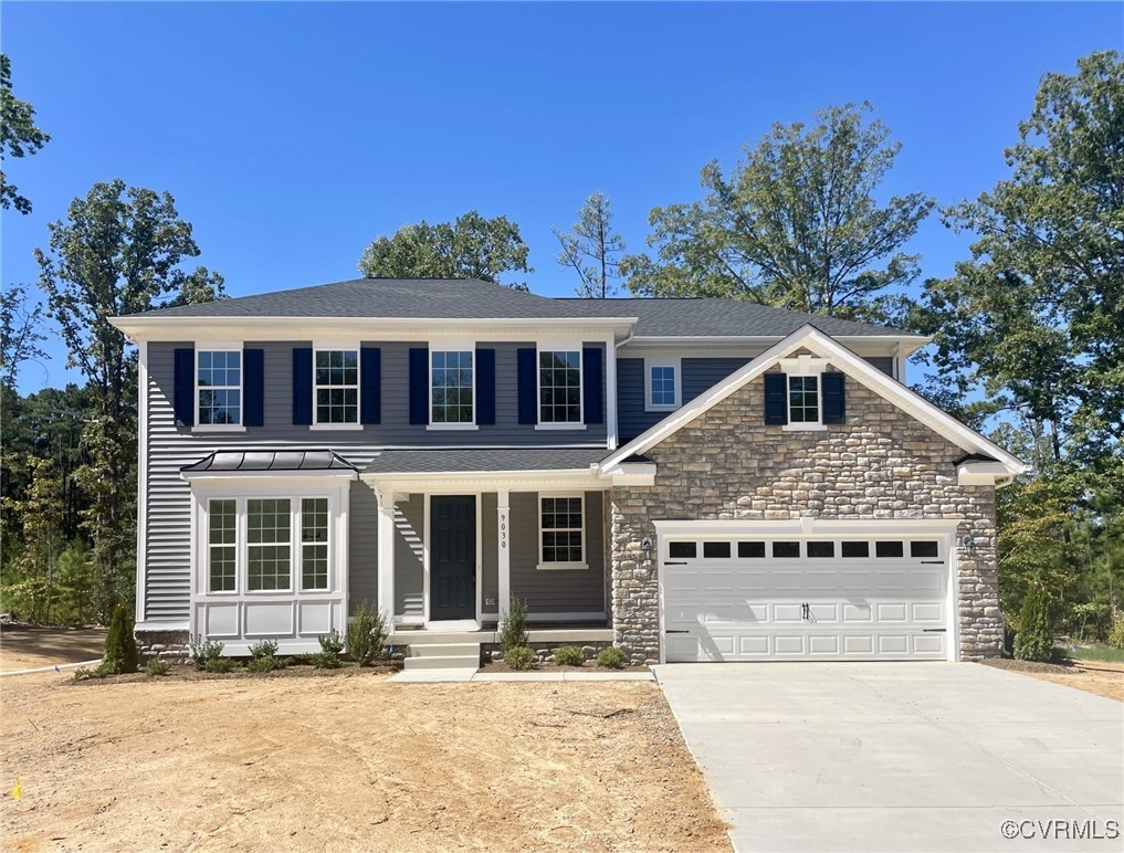 9030 Tregeare Road Chesterfield, VA 23832 - Photo 1 of 1 front view of a house with a yard