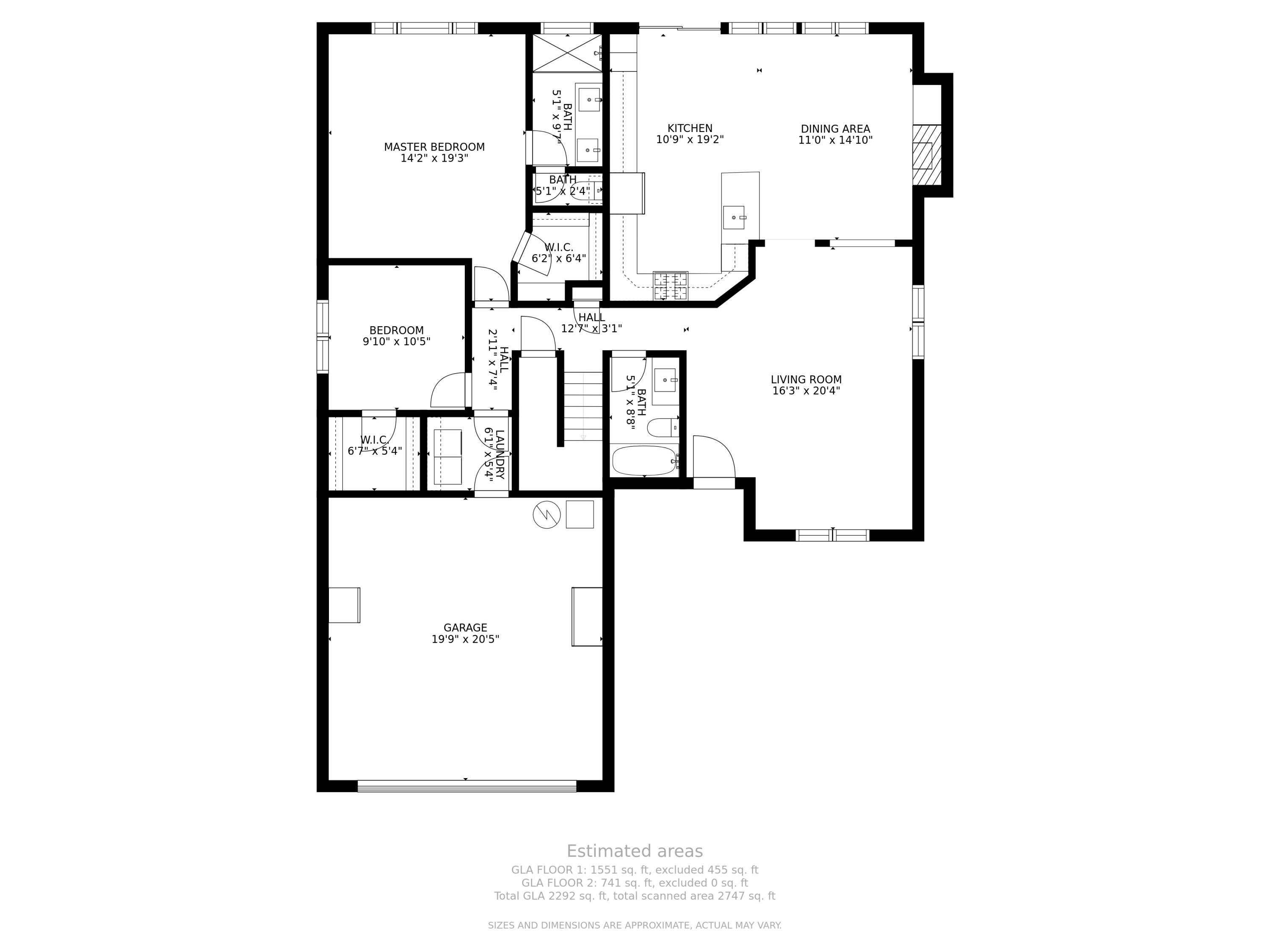 1913 Southwest 37th Street Redmond, OR 97756 - Photo 41 of 42 Floor Plan - First Floor