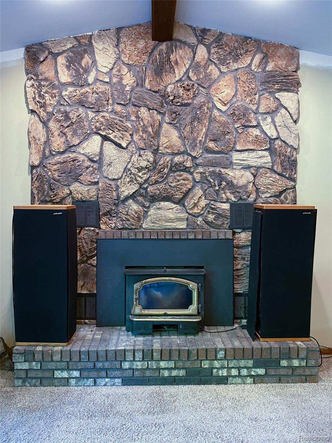 10476 Horton Road Goodrich, MI 48438 - Photo 9 of 19 Gorgeous natural fireplace