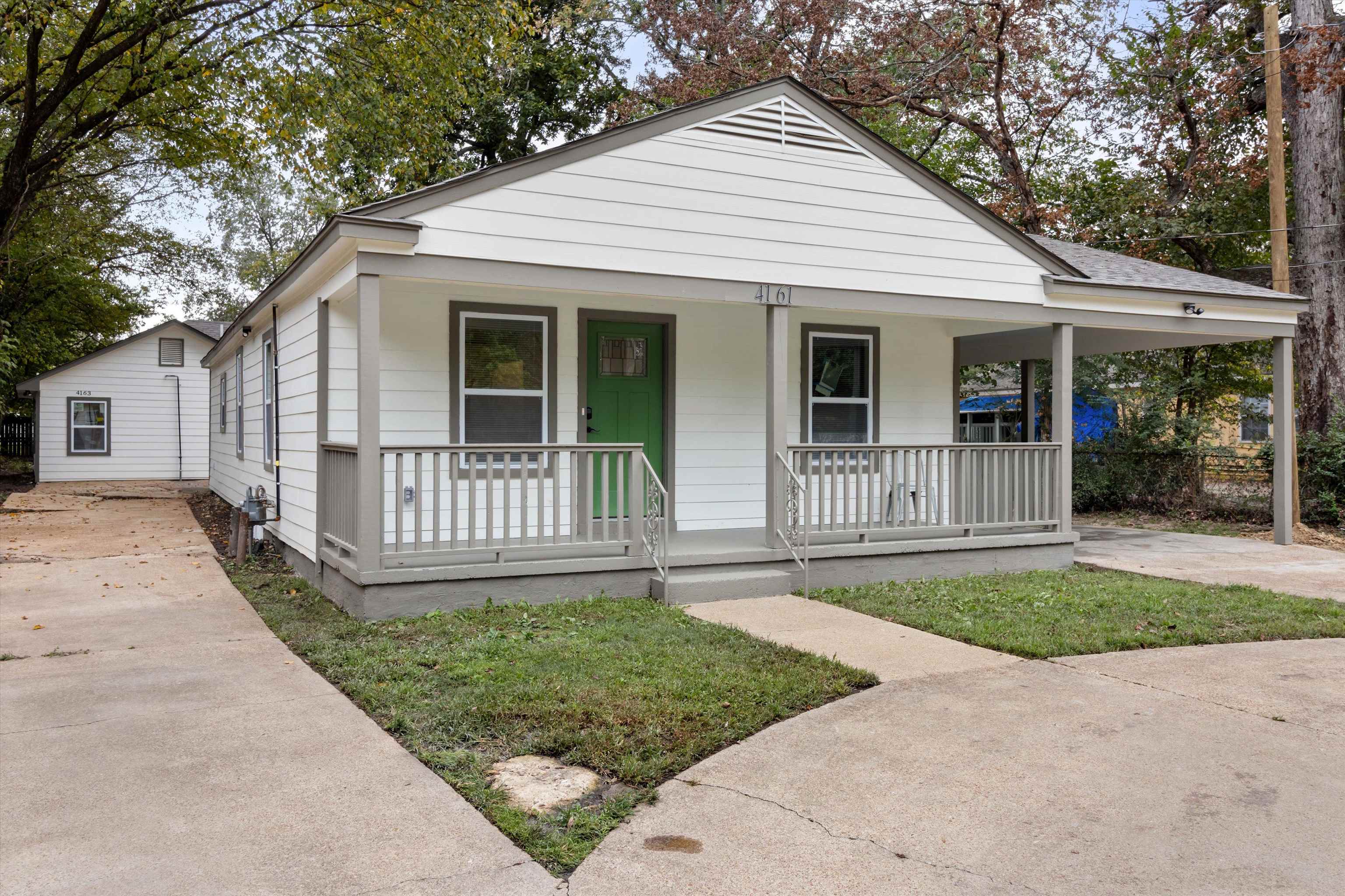 front view of a house