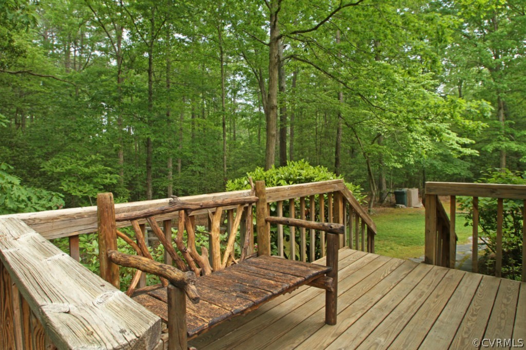 12211 Spring Run Road Chesterfield, VA 23832 - Photo 23 of 24 a view of deck with patio and wooden floor