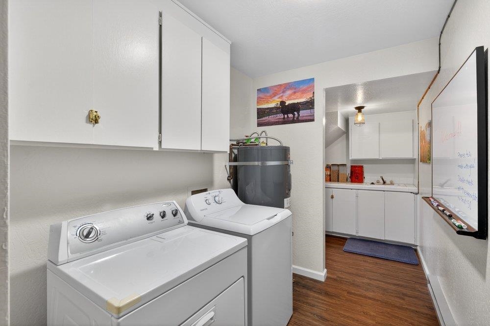 112 Poplar Valley Road Blairsden, CA 96103 - Photo 25 of 28 a kitchen with a refrigerator and a stove top oven