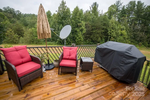 a view of sitting area on roof deck