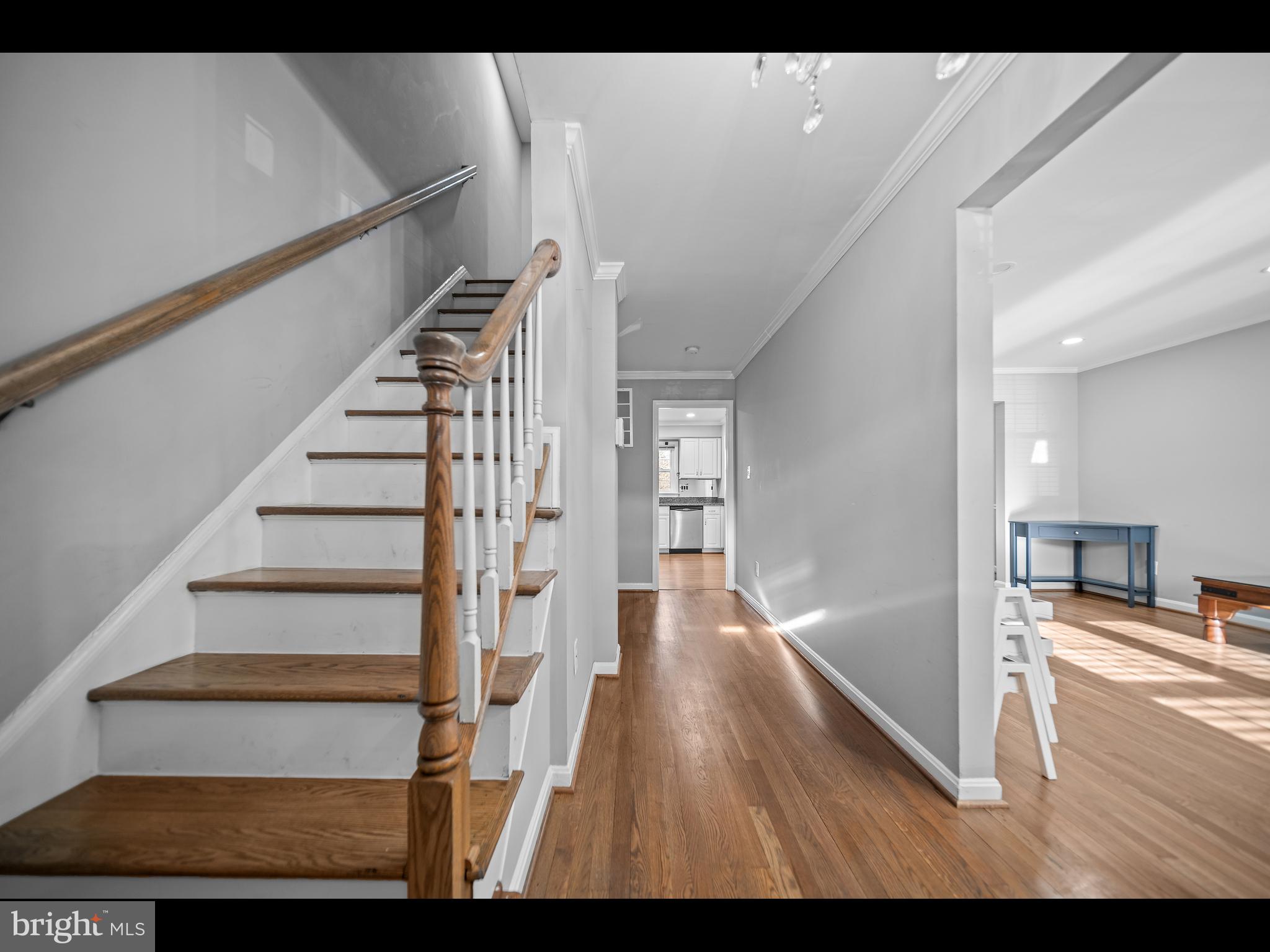 1609 Dunterry Place McLean, VA 22101 - Photo 2 of 36 a view of entryway and hall with wooden floor