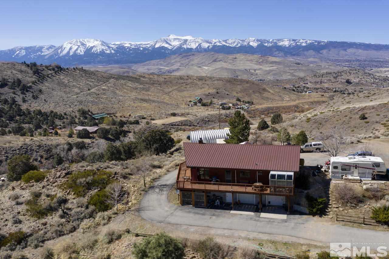 16500 Toll Road Reno, NV 89521 - Photo 23 of 25 an aerial view of a houses with a mountain
