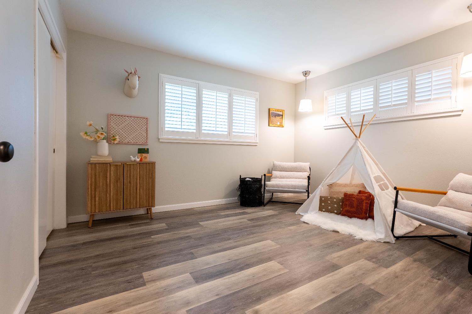 4631 Nickles Way Sacramento, CA 95864 - Photo 20 of 40 a bedroom with furniture and a window