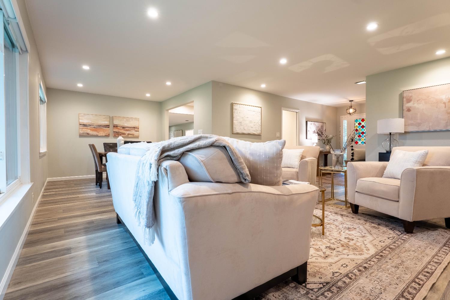 4631 Nickles Way Sacramento, CA 95864 - Photo 10 of 40 a living room with furniture and a wooden floor
