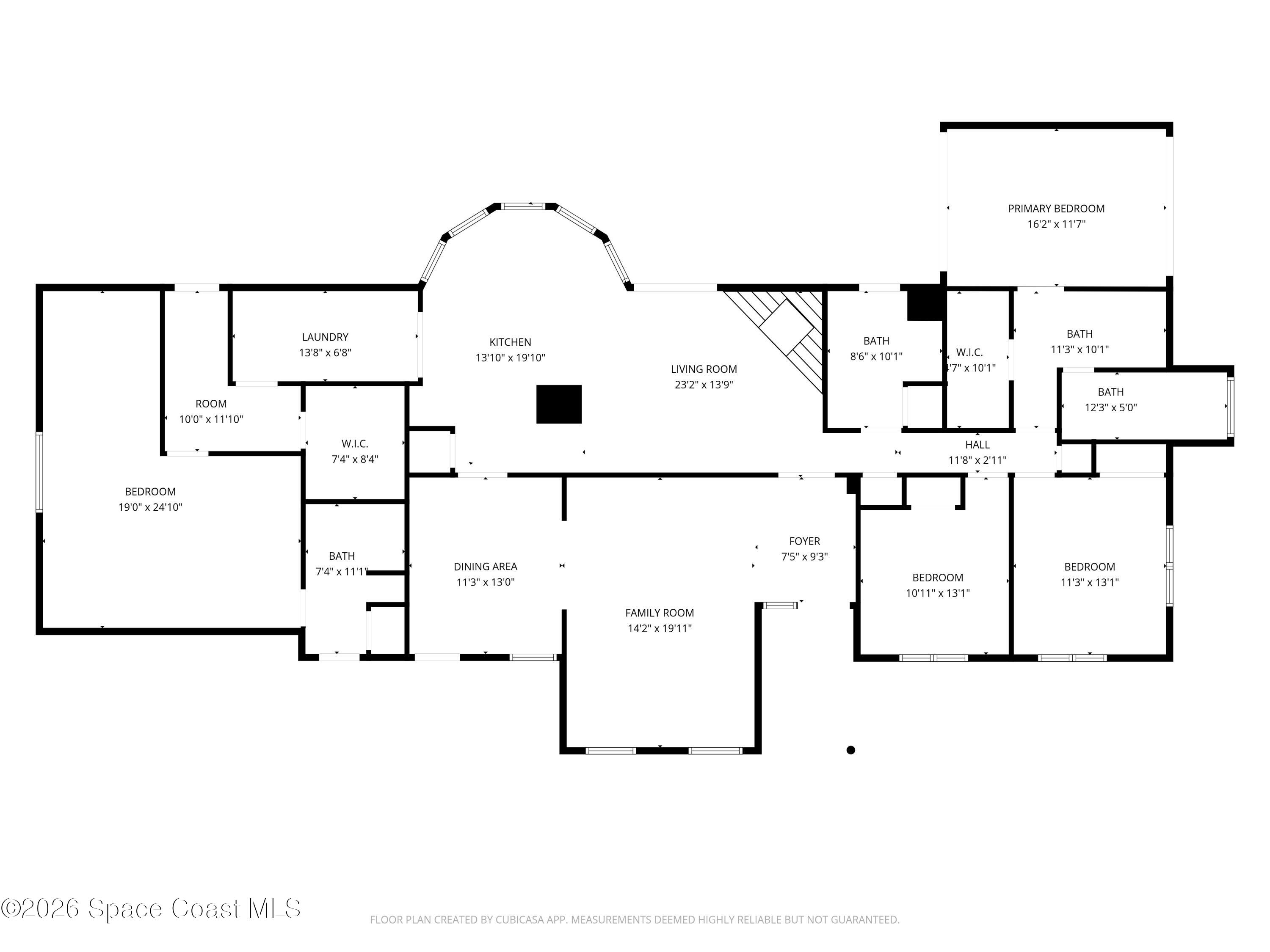 305 Sand Pine Road Indialantic, FL 32903 - Photo 76 of 76 2D Floor Plan for 305 Sand Pine Road