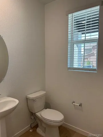 a view of a closet with shelves