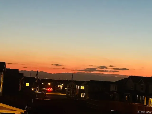 a view of a house with a wooden floor