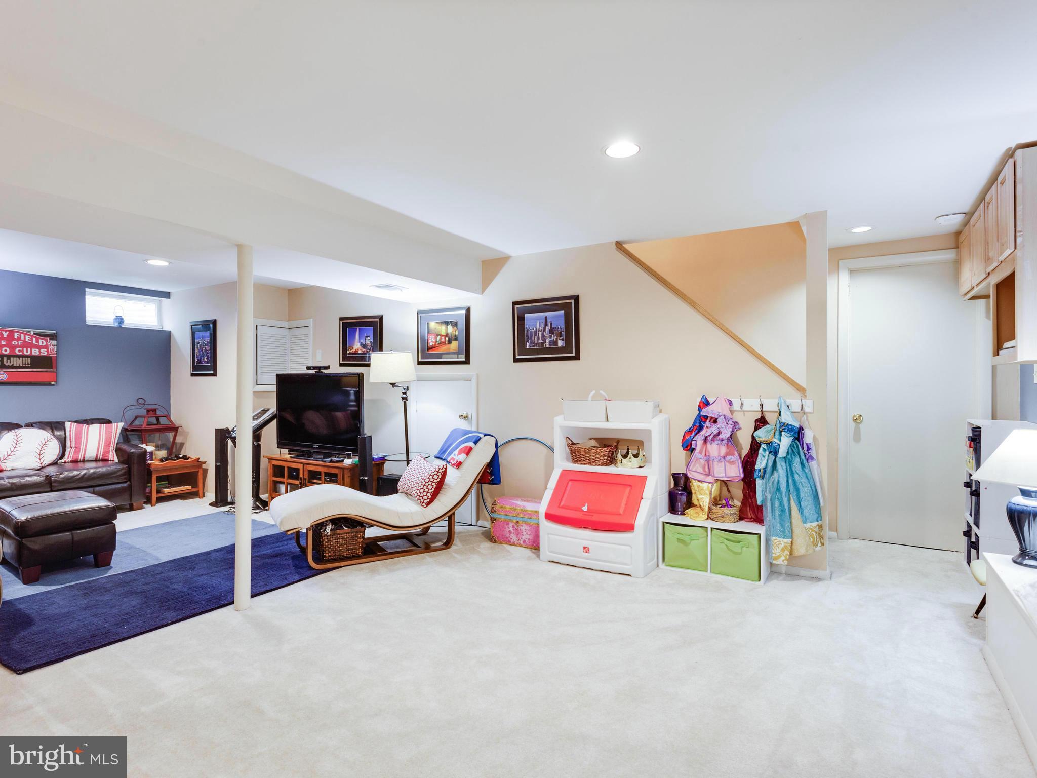 2334 Old Trail Drive Reston, VA 20191 - Photo 24 of 30 Basement Rec Room