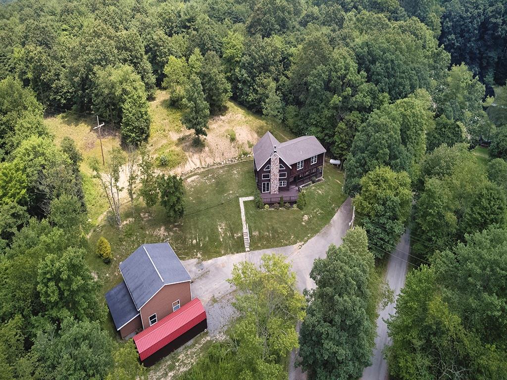 179 Rocks Road Parker, PA 16049 - Photo 5 of 29 an aerial view of a house with a yard