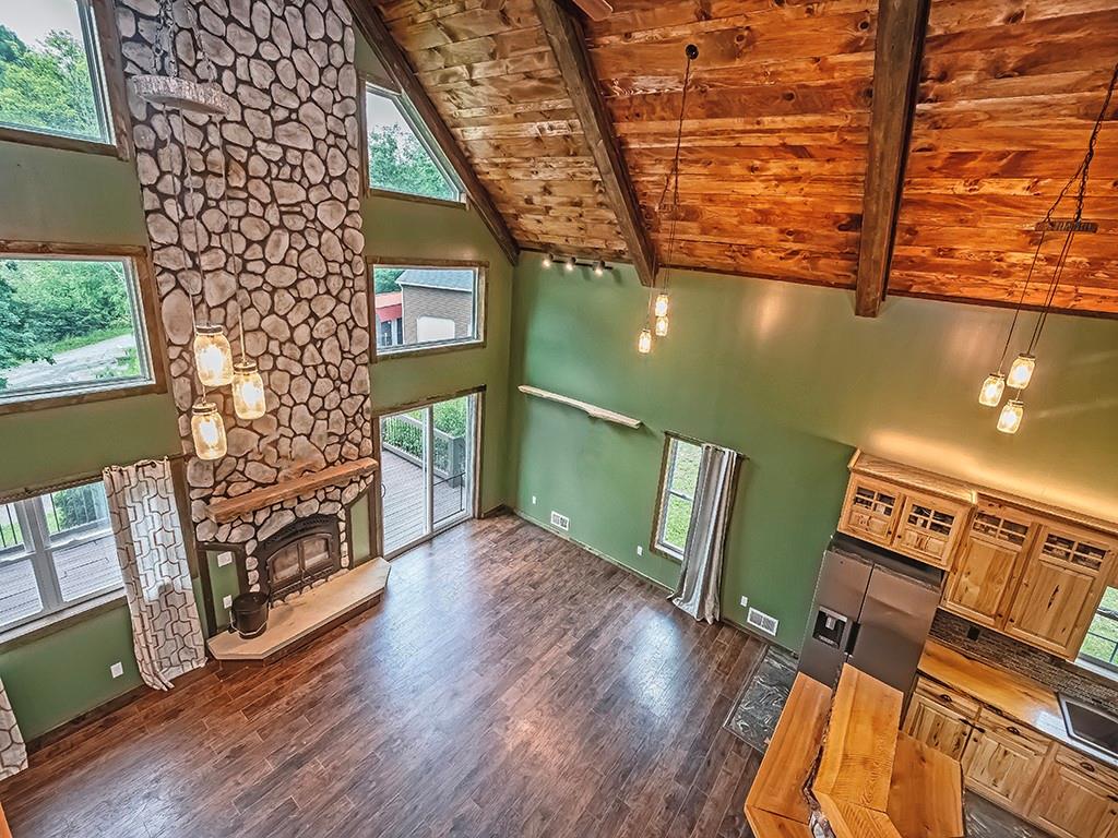 179 Rocks Road Parker, PA 16049 - Photo 9 of 29 a view of an entryway with wooden floor