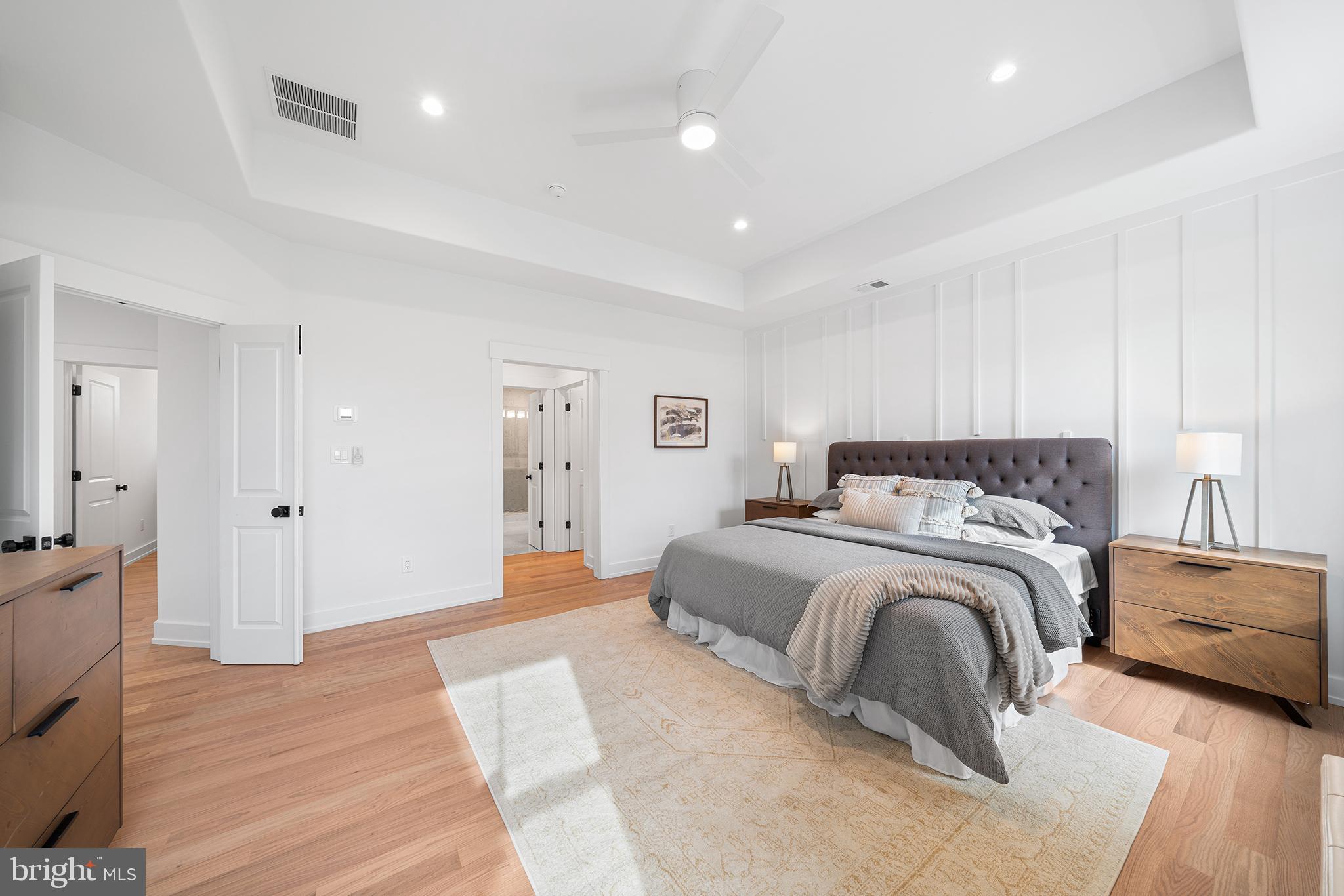 1813 Yost Road Blue Bell, PA 19422 - Photo 10 of 24 a spacious bedroom with a bed and a couch