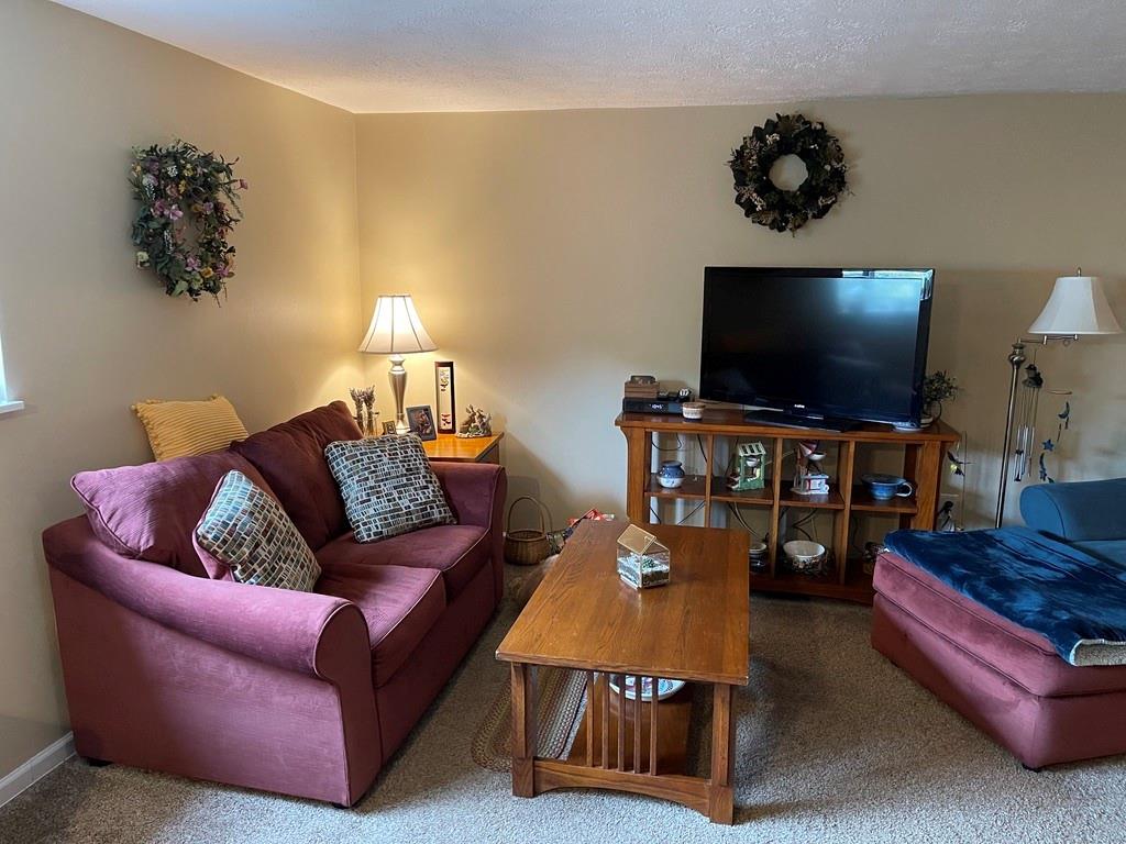 507 Hunters Path Road, Unit 12B Bridgeville, PA 15017 - Photo 4 of 25 a living room with furniture and a flat screen tv
