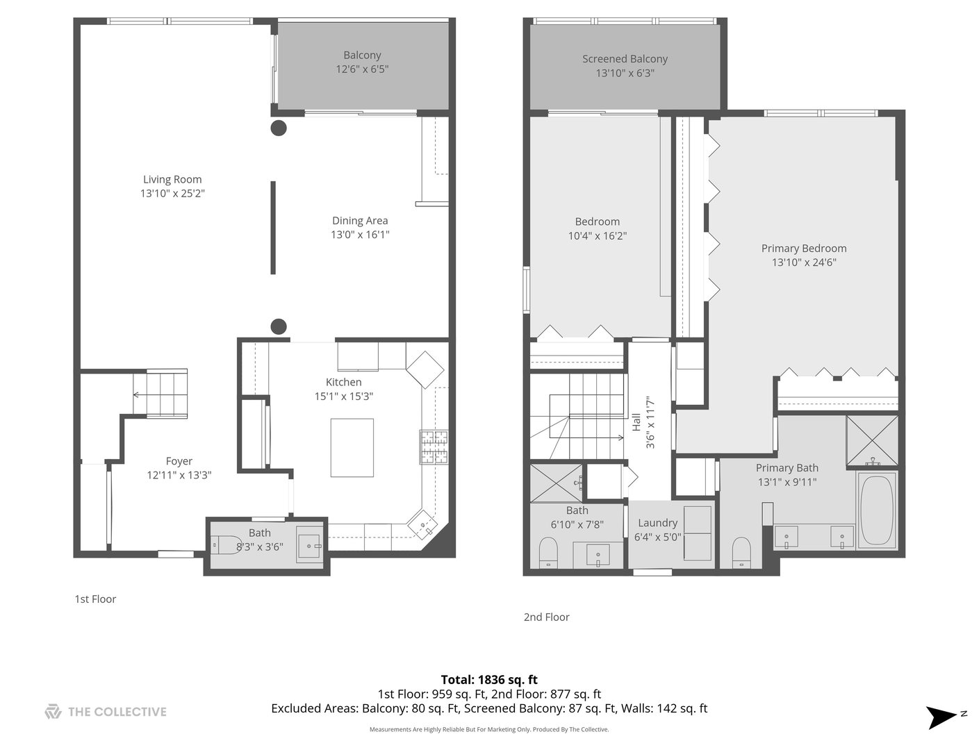 1401 Burr Oak Road, Unit 105B Hinsdale, IL 60521 - Photo 19 of 26 a picture of a floor plan