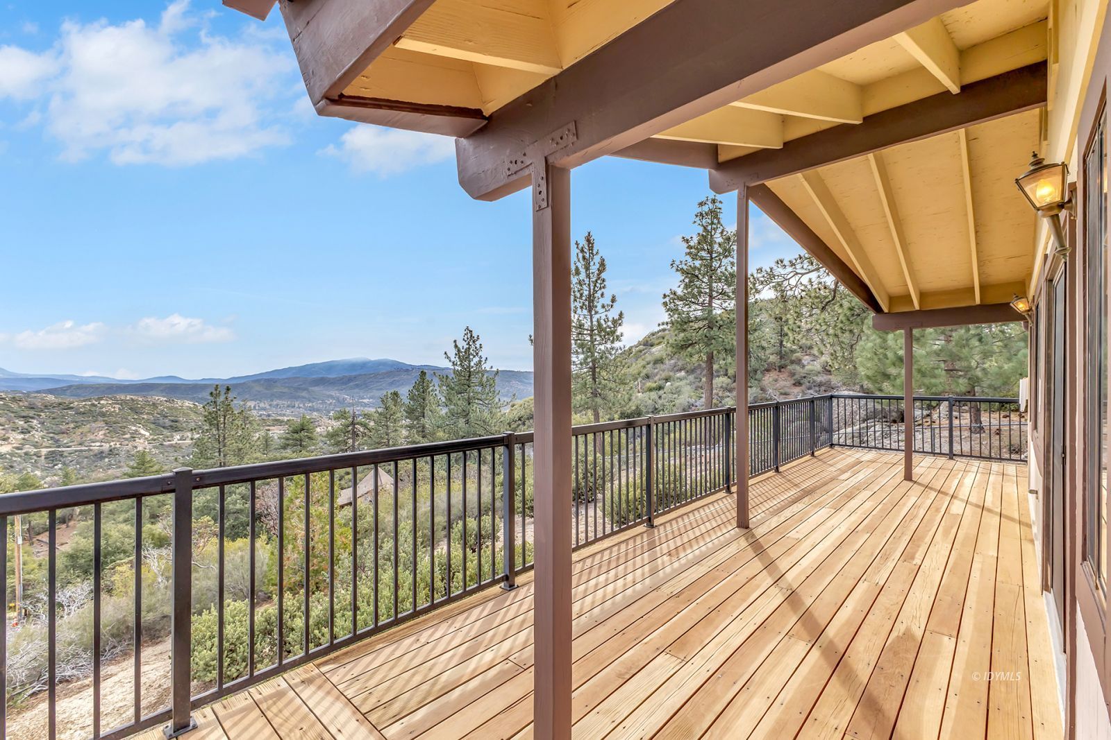 53440 West Ridge Road Idyllwild, CA 92549 - Photo 40 of 66 a view of balcony with wooden floor