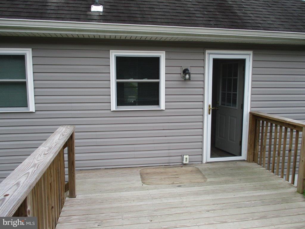 1095 Roberts Road Media, PA 19063 - Photo 31 of 40 view of rear door from deck 10'x15'