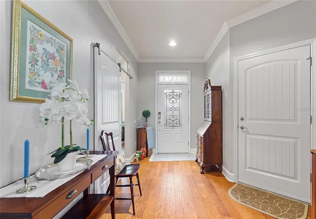 a aerial view of a house