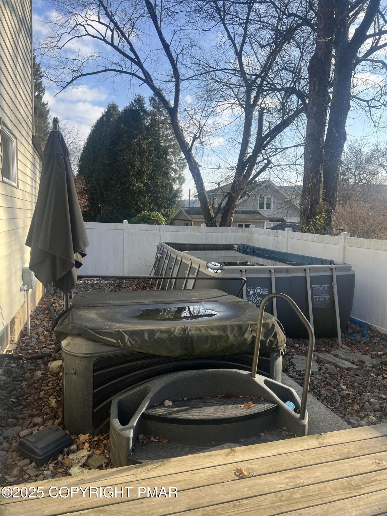 7 Orchard Street Trucksville, PA 18708 - Photo 19 of 19 a view of barbeque grill with backyard