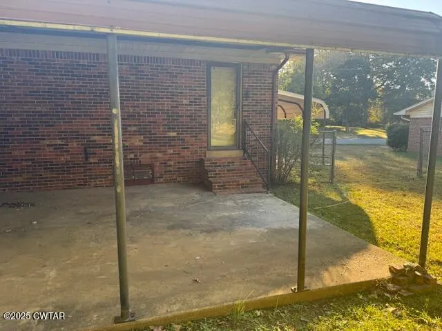 a bathroom with shower
