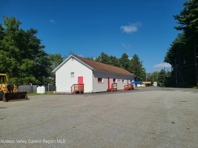 a view of a house with a patio