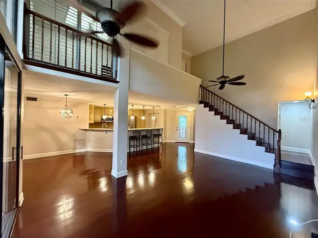 a view of interior of a building