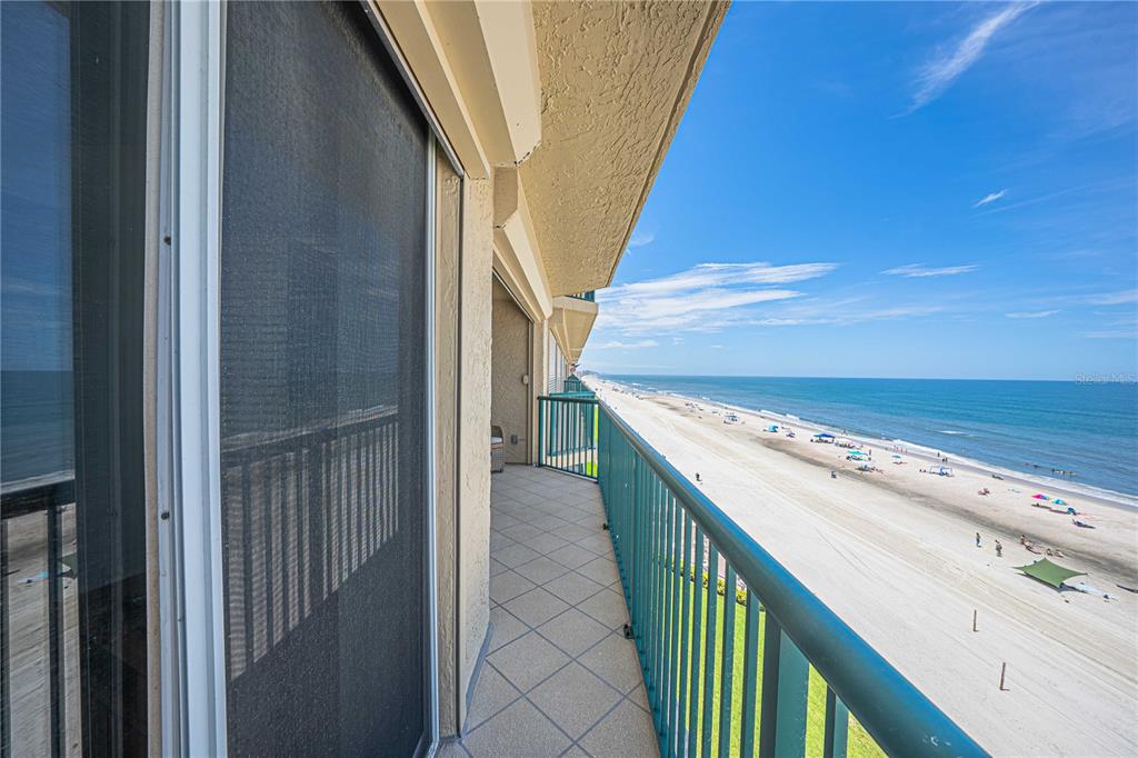 4575 South Atlantic Avenue, Unit 6607 Ponce Inlet, FL 32127 - Photo 35 of 48 a view of a balcony with an outdoor space