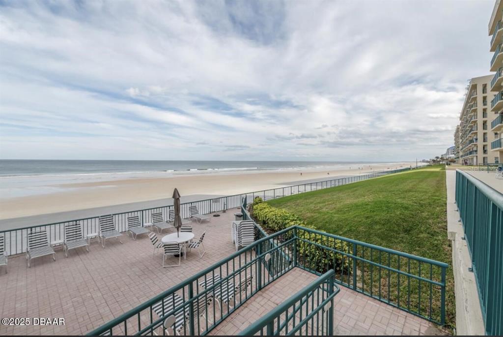 4575 South Atlantic Avenue, Unit 6607 Ponce Inlet, FL 32127 - Photo 44 of 48 a view of a balcony with ocean view