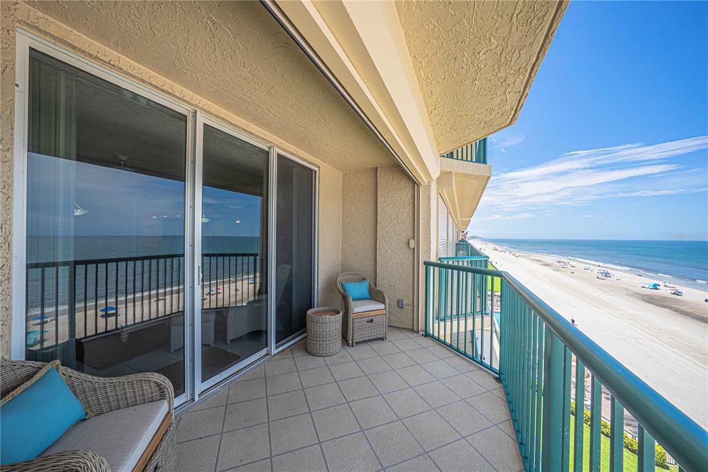 4575 South Atlantic Avenue, Unit 6607 Ponce Inlet, FL 32127 - Photo 5 of 48 a view of porch with seating space