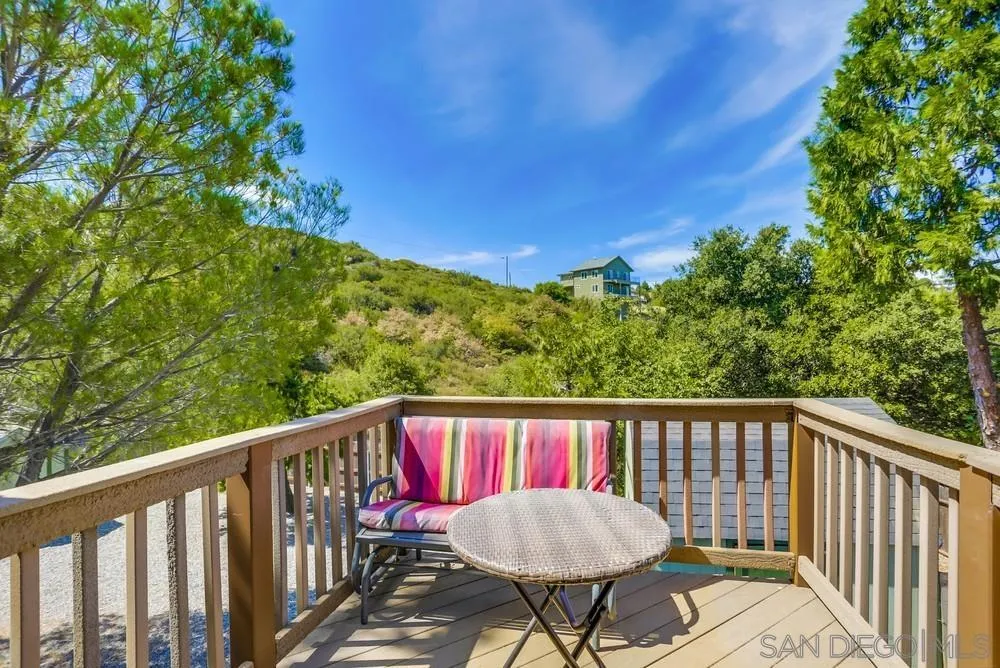 753 Ridgewood Drive Julian, CA 92036 - Photo 26 of 48 a view of a two chairs in the balcony
