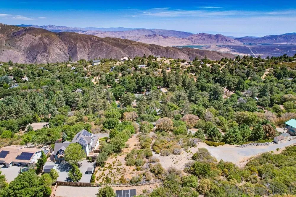 753 Ridgewood Drive Julian, CA 92036 - Photo 45 of 48 a view of a lush green hillside and houses
