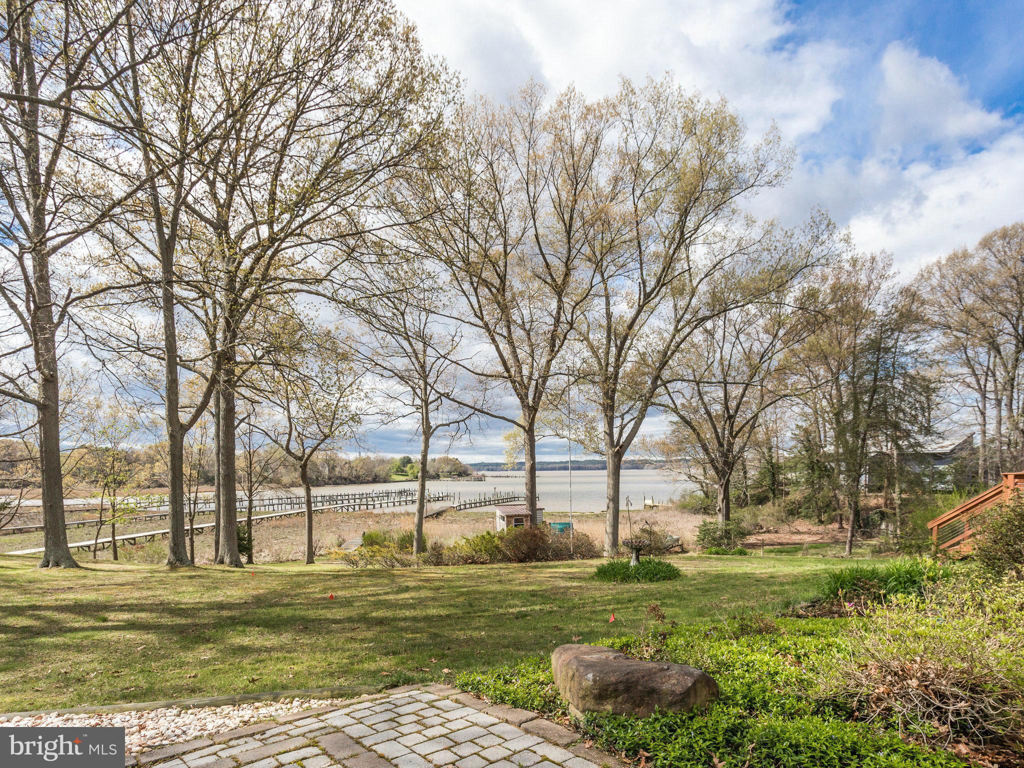 3428 Holland Cliffs Road Huntingtown, MD 20639 - Photo 26 of 28 View From Rear of House and Deck