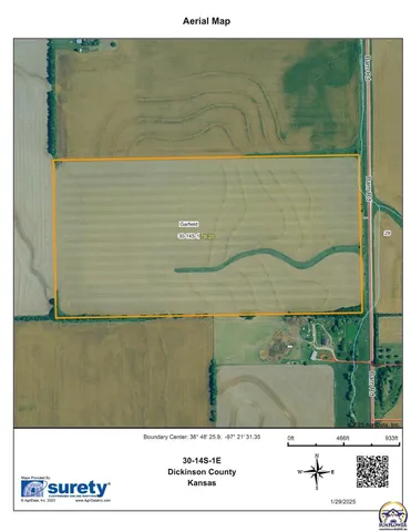 $299,897 | 1400-blk Barn Road, Solomon, KS 67480