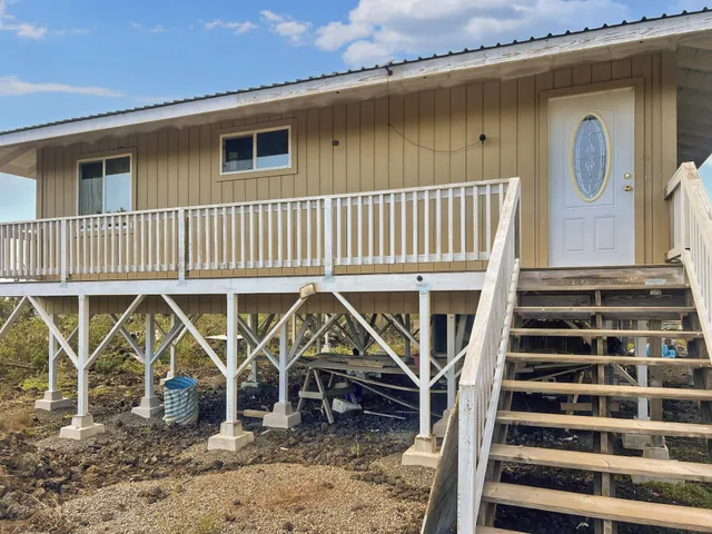 a view of front door