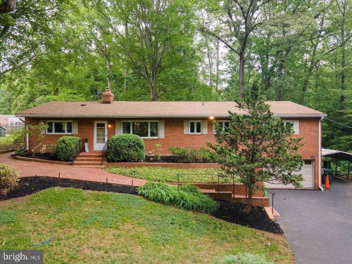 Charming home nestled in lush greenery.