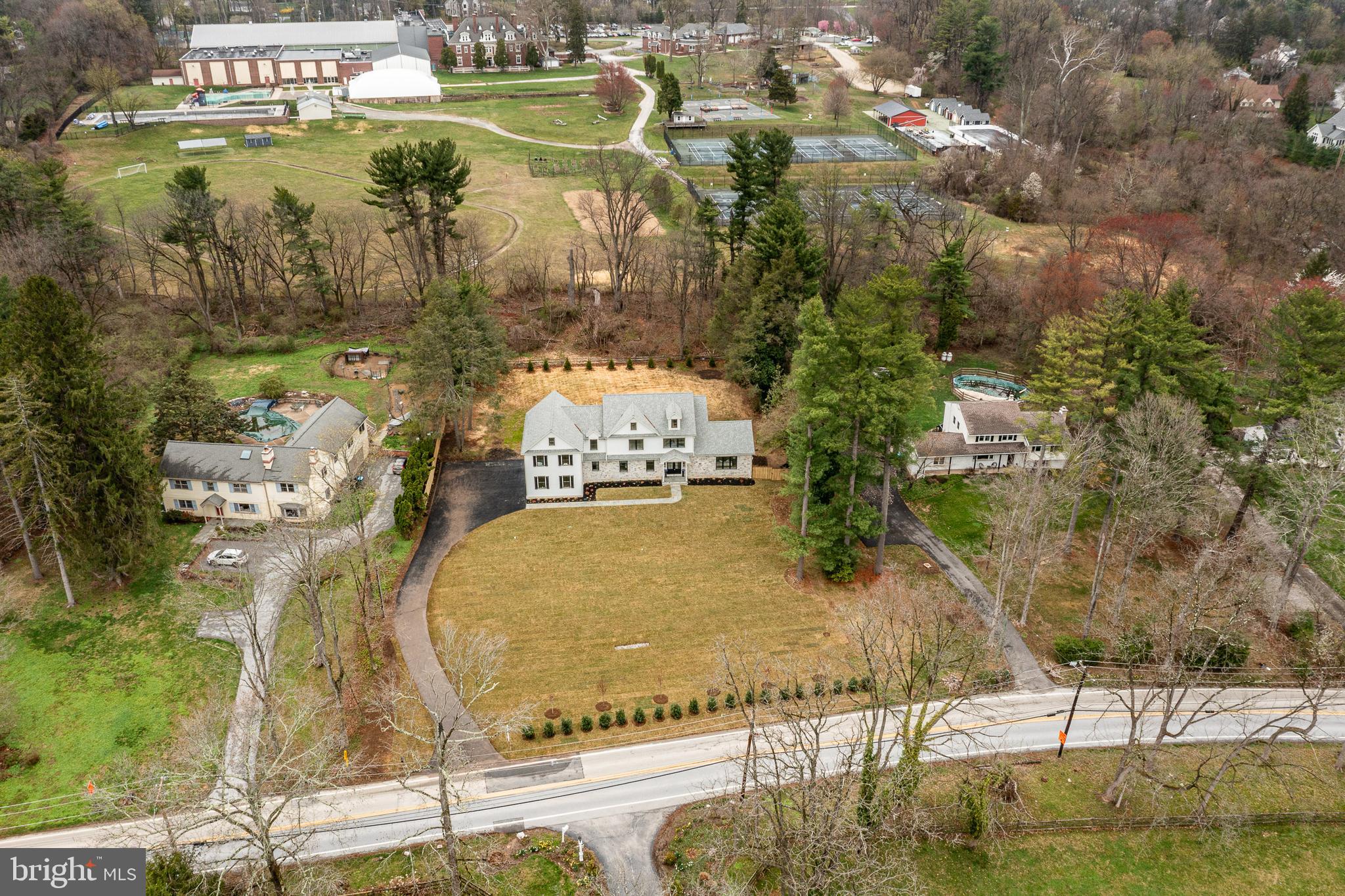 1427 Sugartown Road Paoli, PA 19301 - Photo 50 of 51 Overhead View