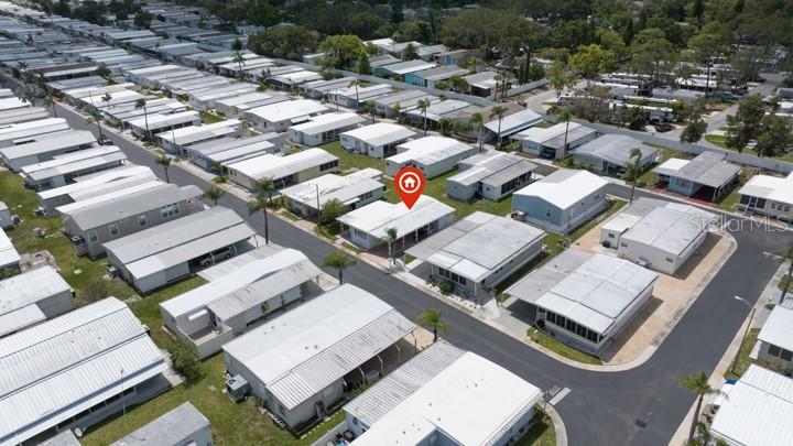3301 Alt 19 Palm Harbor, Unit 317 Palm Harbor, FL 34683 - Photo 38 of 48 an aerial view of a residential houses with city view