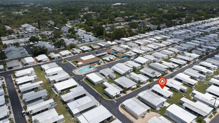 3301 Alt 19 Palm Harbor, Unit 317 Palm Harbor, FL 34683 - Photo 40 of 48 an aerial view of a city