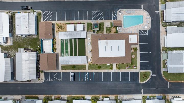 3301 Alt 19 Palm Harbor, Unit 317 Palm Harbor, FL 34683 - Photo 44 of 48 aerial view of a house with a street view