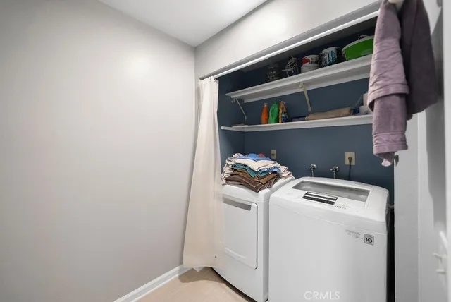 a room with storage and utility