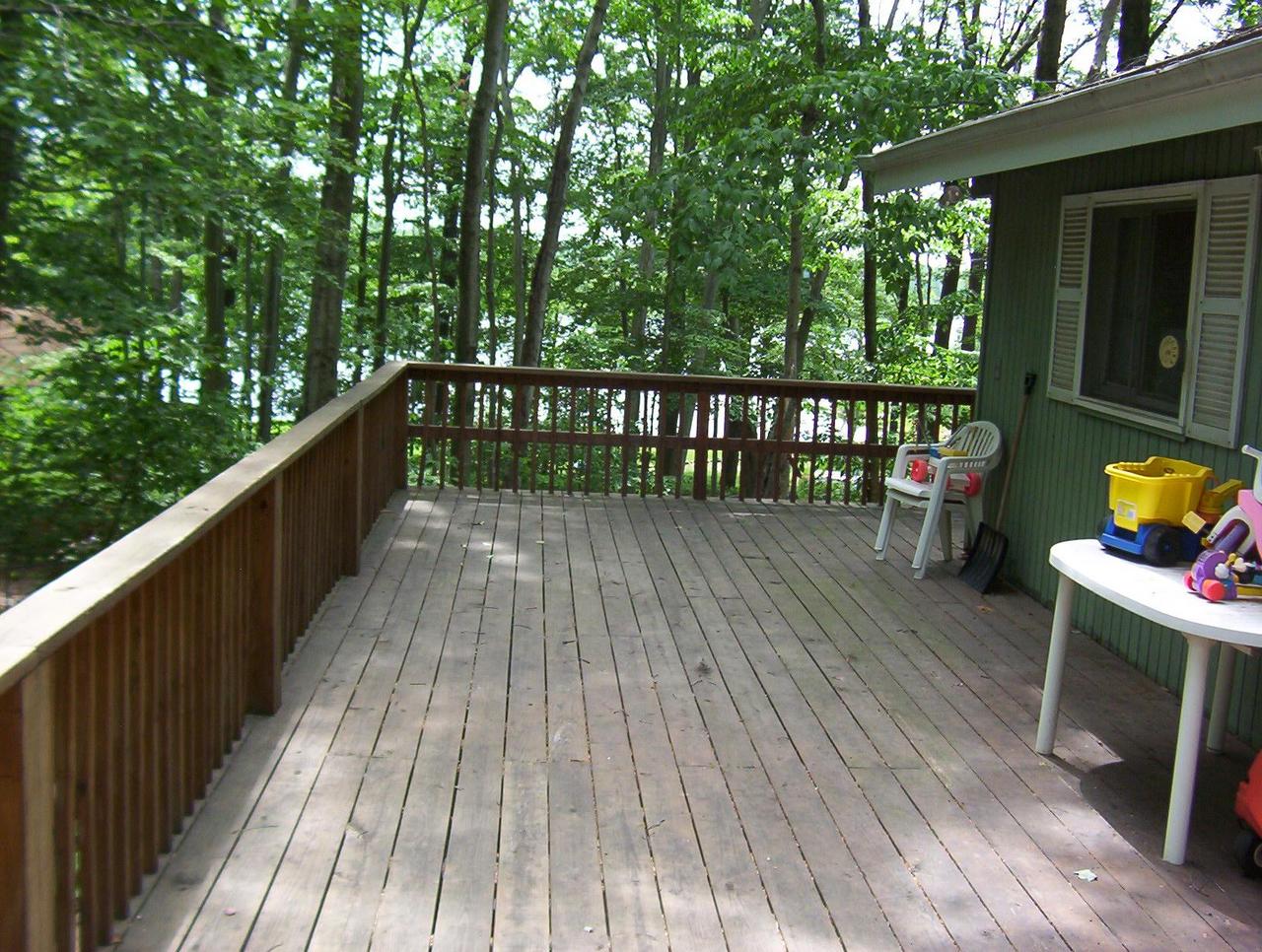 901 Selig Road Pocono Lake, PA 18347 - Photo 5 of 8 Upstairs Deck