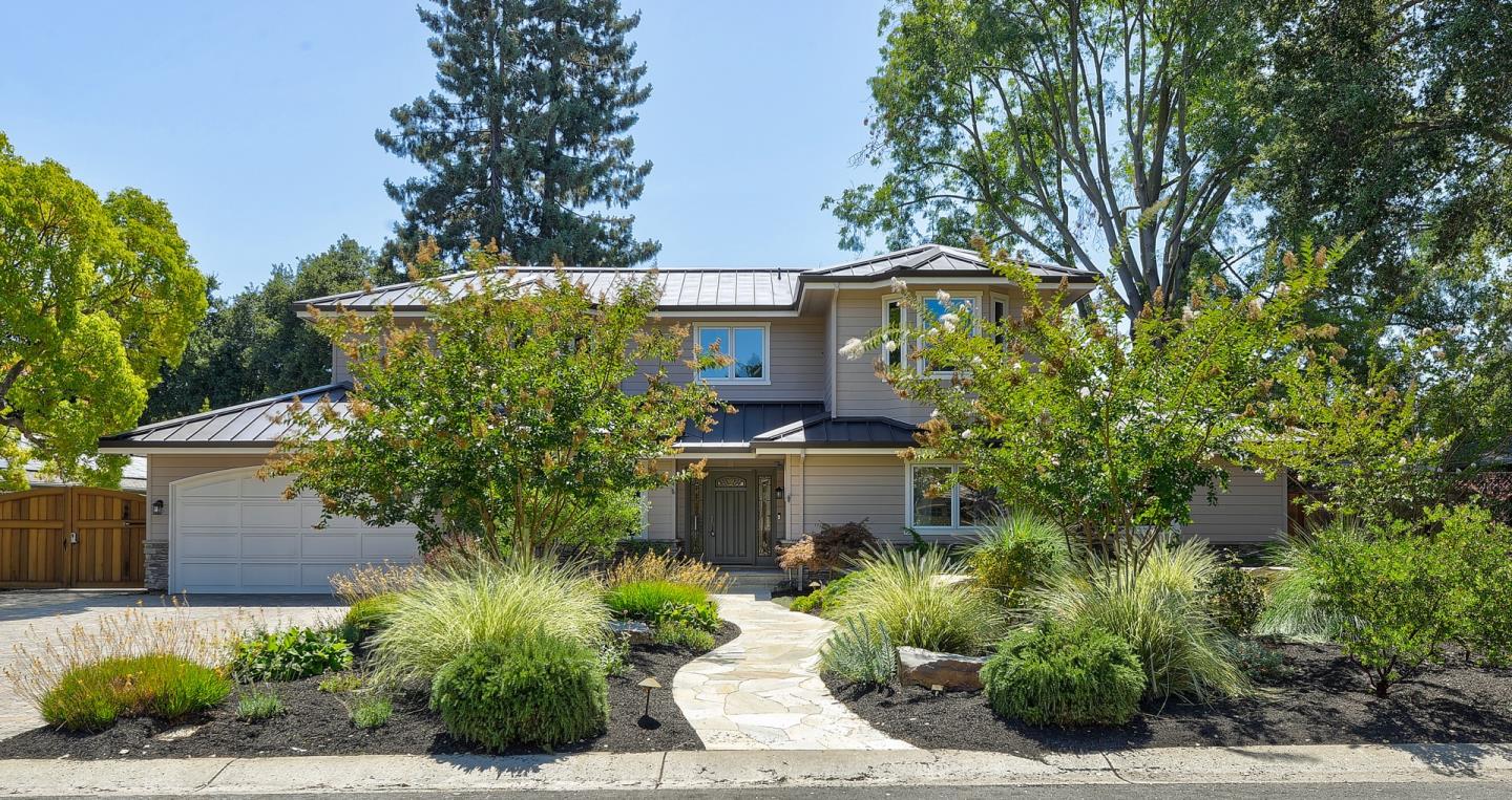714 Arroyo Road Los Altos, CA 94024 - Photo 42 of 42 front view of a house with a yard