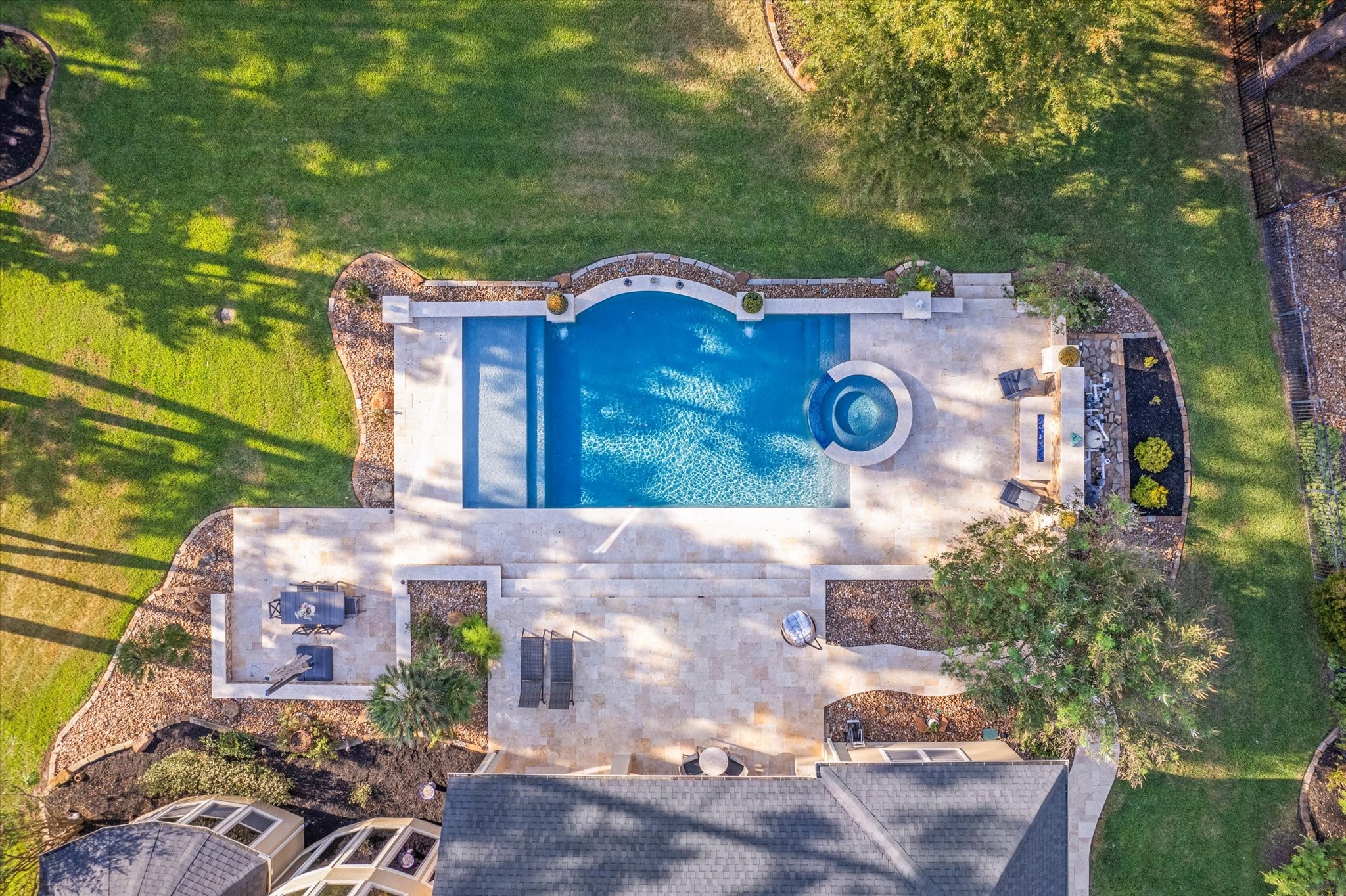 28733 Lakeside Green Magnolia, TX 77355 - Photo 13 of 49 an aerial view of a house with a yard