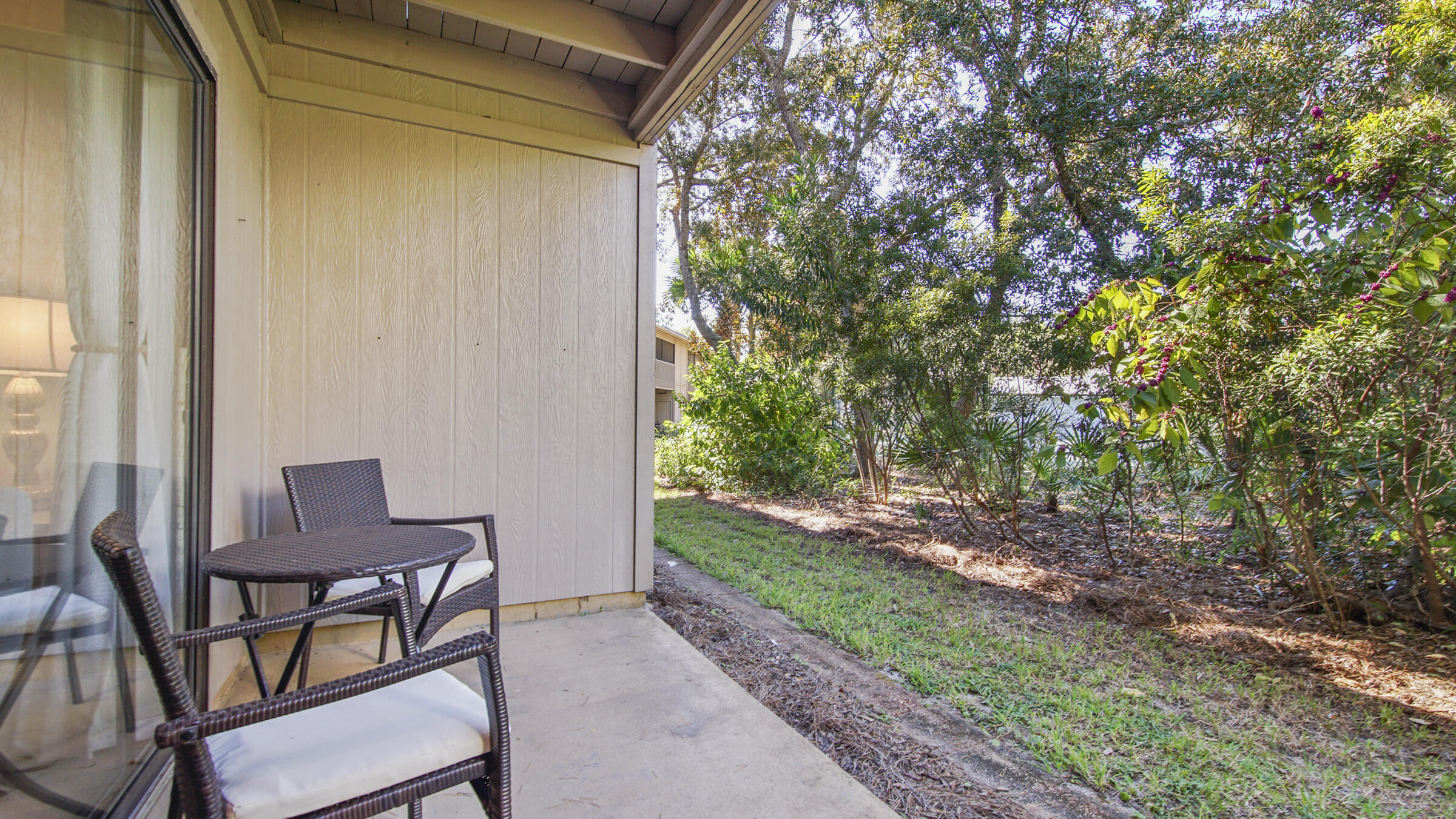 51 Cypress Street, Unit 275 Santa Rosa Beach, FL 32459 - Photo 13 of 37 a view of a outdoor space with seating area