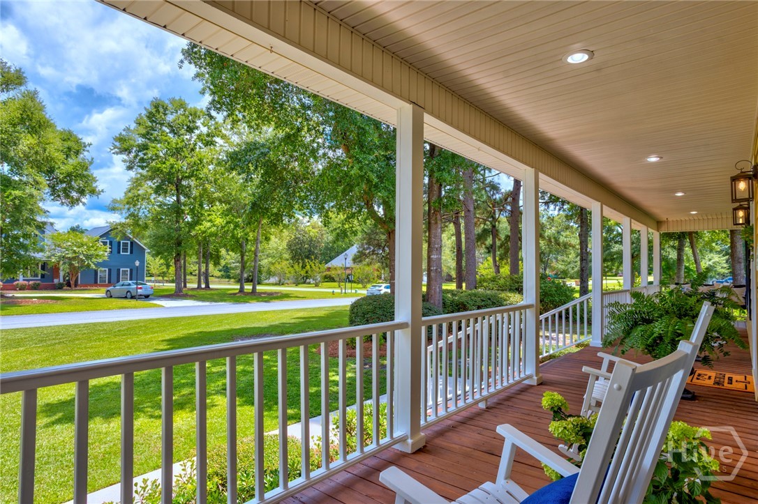 129 Cambridge Drive Rincon, GA 31326 - Photo 31 of 37 front porch partial view