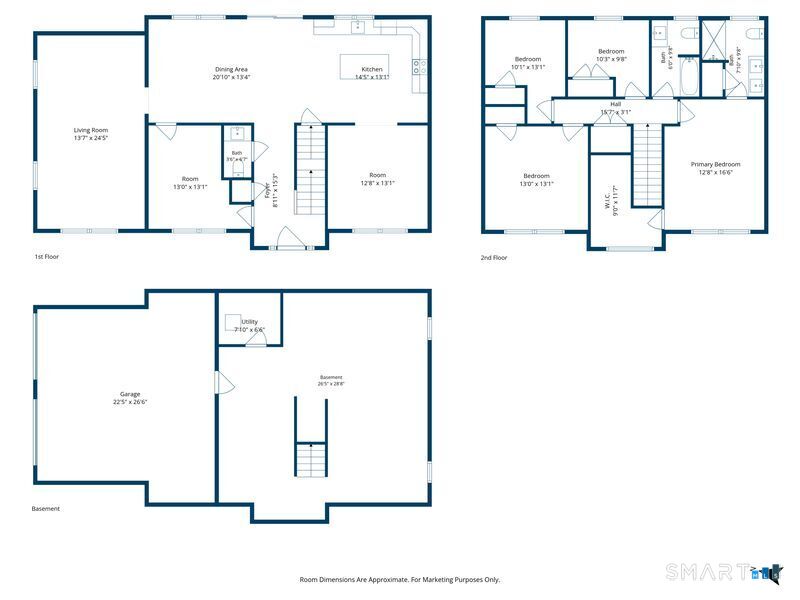 796 Maple Hill Road Naugatuck, CT 06770 - Photo 35 of 35 a picture of floor plan