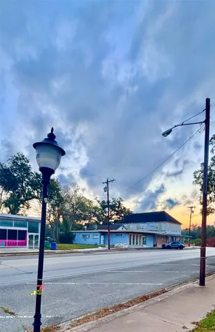 a view of a volley ball court