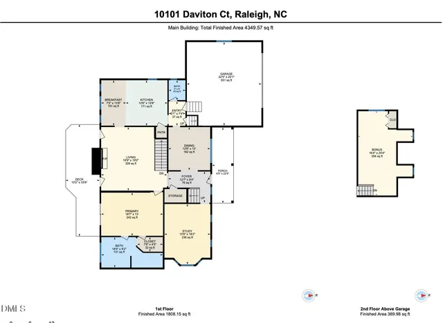 $899,999 | 10101 Daviton Court, Raleigh, NC 27615